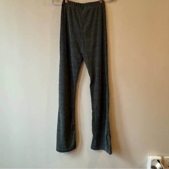 Extra Long Rib Knit Pants - Picture 5 of 7